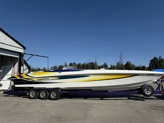 1999 Hustler 388 Slingshot: Tripleshot